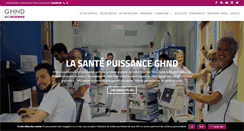 Desktop Screenshot of ch-bourgoin.fr